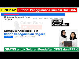 Login Simulasi CAT BKN PPPK dan Contoh Soal PDF Online Gratis